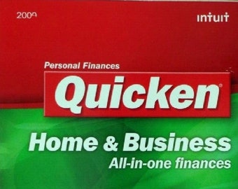 Quicken Home & Business 2008 | Windows XP / Vista / 7 / 8 / 10 / 11