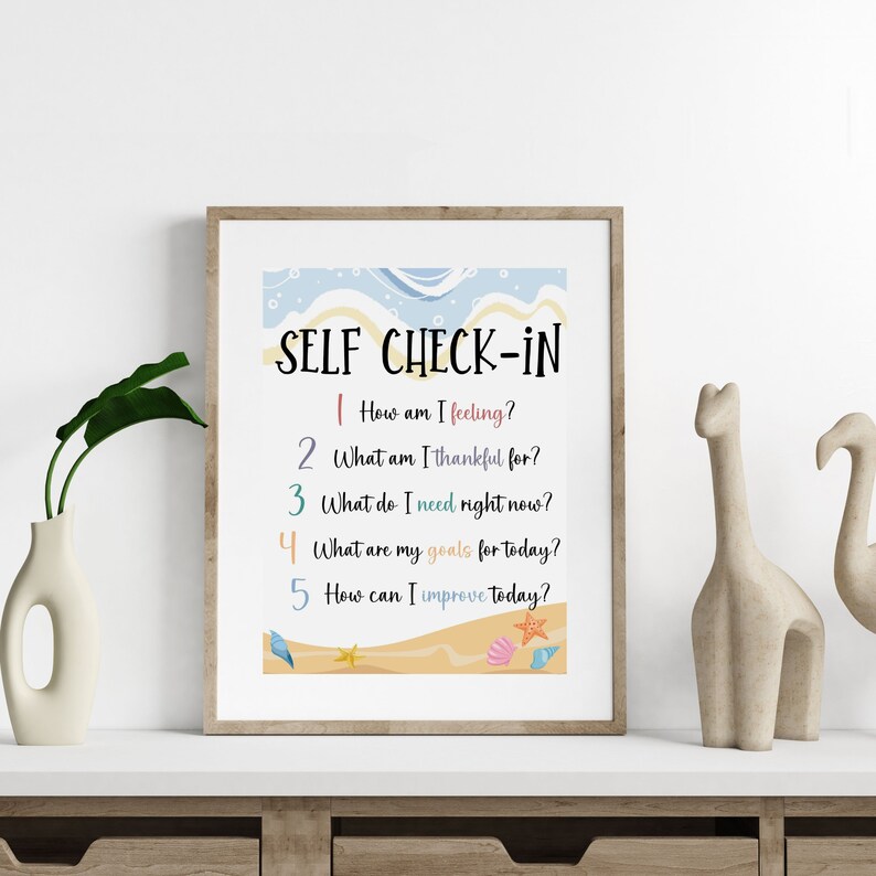 Calming Corner Posters for Homeschool Calm Down Corner Ocean Posters