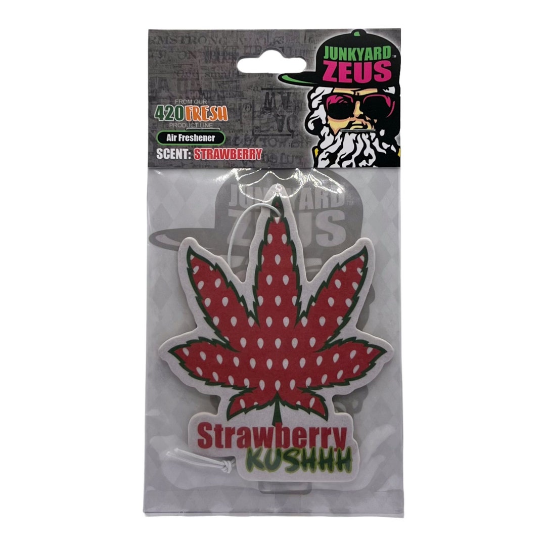 Junkyard Zeus Strawberry Kush Blonde Fields Strain Hanging Etsy