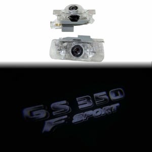 Custom Logo Side Door LED Logo Lights for Lexus GS350 F-Sport (2013-2020)