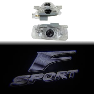 Custom Logo Side Door LED Logo Lights for Lexus F-Sport