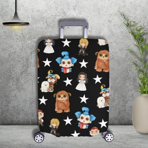 Bagage Cover Koffer Protector-Gepersonaliseerde Bagage Cover-Labyrint Koffer Covers-Kleine Middelgrote Koffer Cover Slips