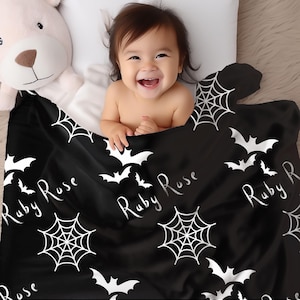 Gothic Baby Blanket Etsy