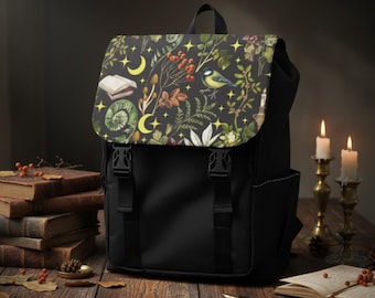 Mochila bandolera Boho Nature - Mochila para amantes de los libros - Bolso bandolera - Colección para escritores