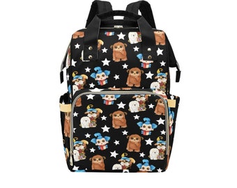 Labyrinth Worm Diaper Backpack – Gothic Nappy Bag