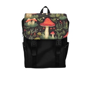 black & white mushroom moth mini backpack Bat Wing Striped perfect for festivals or everyday use. Loungefly Harry Potter Marauder's Map