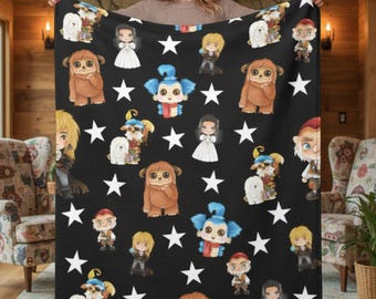 Labyrinth Worm Throw Blanket- Ludo The Labyrinth-Labyrinth Character Blanket