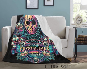 Coperta gotica horror - Coperta film horror - Coperta 60 x 50 pollici - Decorazione per la casa horror