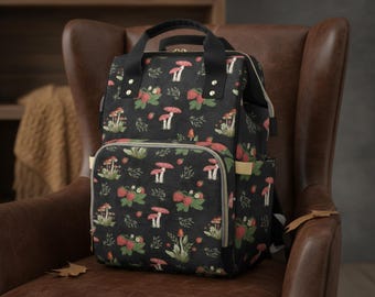 Windel-Rucksack-Rucksack-Boho Coattagecore Baby Bag-Rucksack Für die Tagespflege