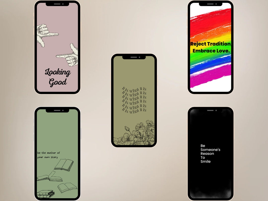 5 Phone Wallpaper Designs for You - Etsy
