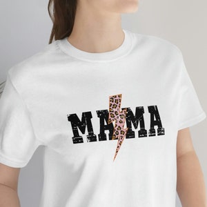 Leopard Lightning Bolt T Shirt, Leopard Lightning Shirt, Lightning Shirt, Cheetah Print Shirt, Gift for Her, Bolt Shirt, Trendy Shirt