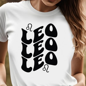 Leo Zodiac Symbol Unisex Tee, Leo the Lion Astrology Shirt, Gift for All Occasions, 8 Colors, Short Sleeve Tshirt