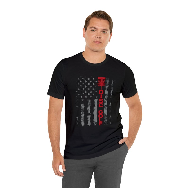 Disc Golf tshirt, folf shirt, frisbee golf, folf golf, Short Sleeve Tee image 4