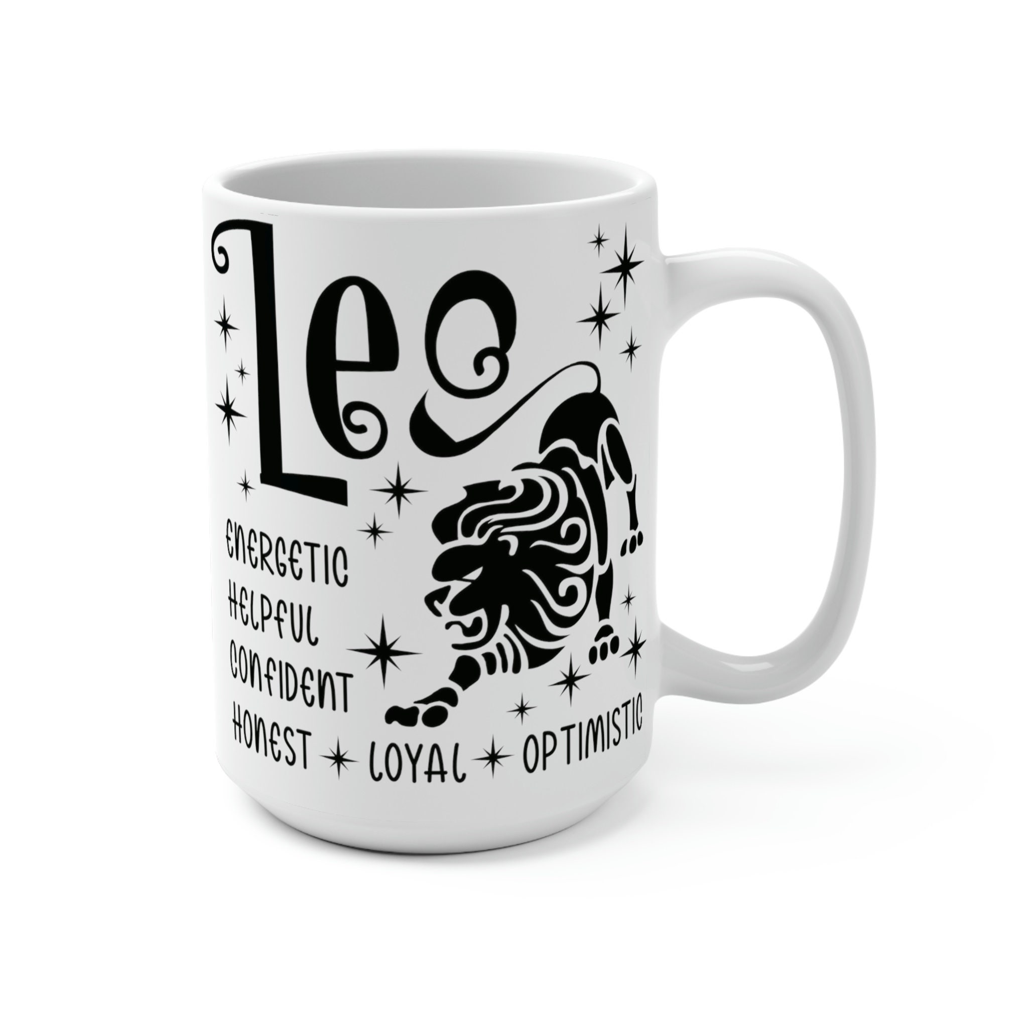 Leo Leo the Lion List of Leo Traits Leo Zodiac Sign of the Etsy
