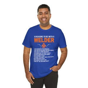 Welder T-Shirt, Welding Professional Tee, Welders Pride, Casual Wear, Family Gift Shirt image 4