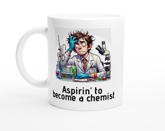 Pharmacist Mug - Aspiring Chemist's Headache | Science Mug | Chemist Gifts