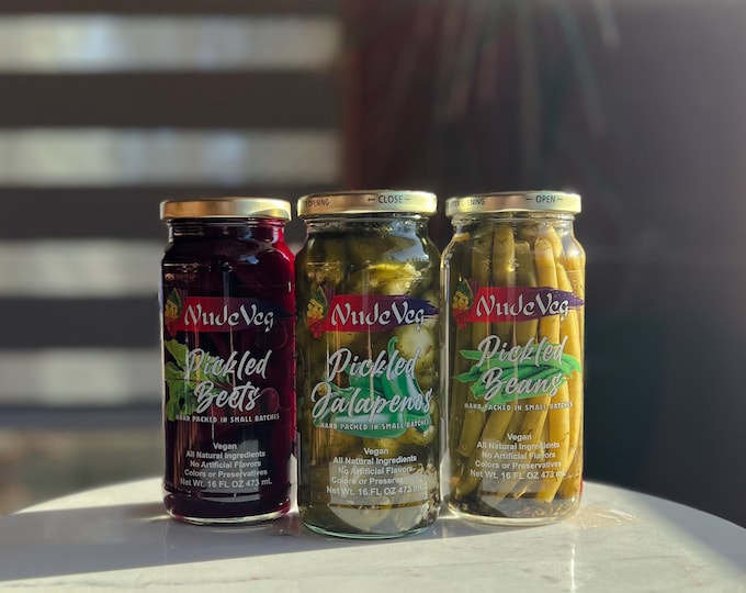 Gourmet Pickle Flight 12 Flavors Small Batch Family Recipe Etsy