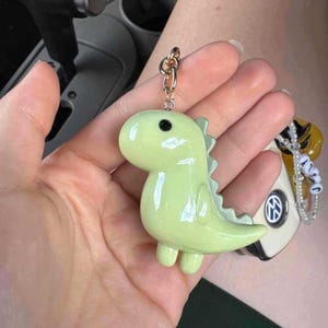 Porte-clés dinosaure, breloque pour sac, cadeau dinosaure, accessoires de sac à main