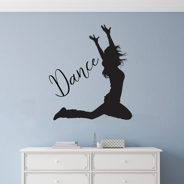 Dance Wall Decal Etsy