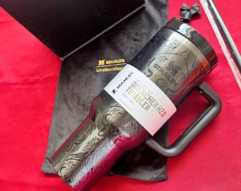 Stanley Quencher H2.0 40oz Tumbler Skull Snake Limited Edition
