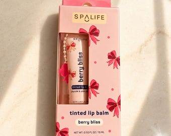 SPA LIFE Berry Bliss getinte lippenbalsem met peptiden en sheaboter 15 ml, nieuw en verzegeld.