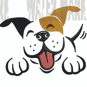 Puppy Face Digital Embroidery Design for  Machine Embroidery - dst, exp, dst, pes, pec, sew, jef, pcs, csd, xxx, nas, emd, vip, pcm