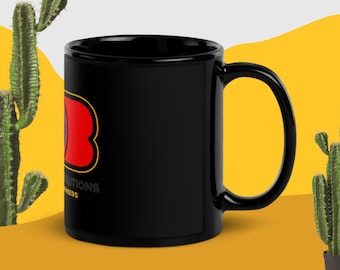 Black Glossy Mug