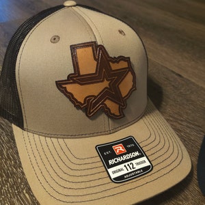 Texas Astros Leather Custom Hat