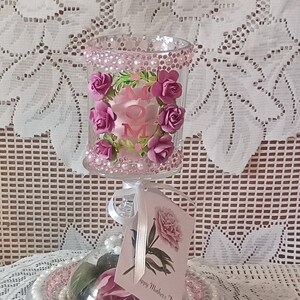 Mom Rose Candleholder