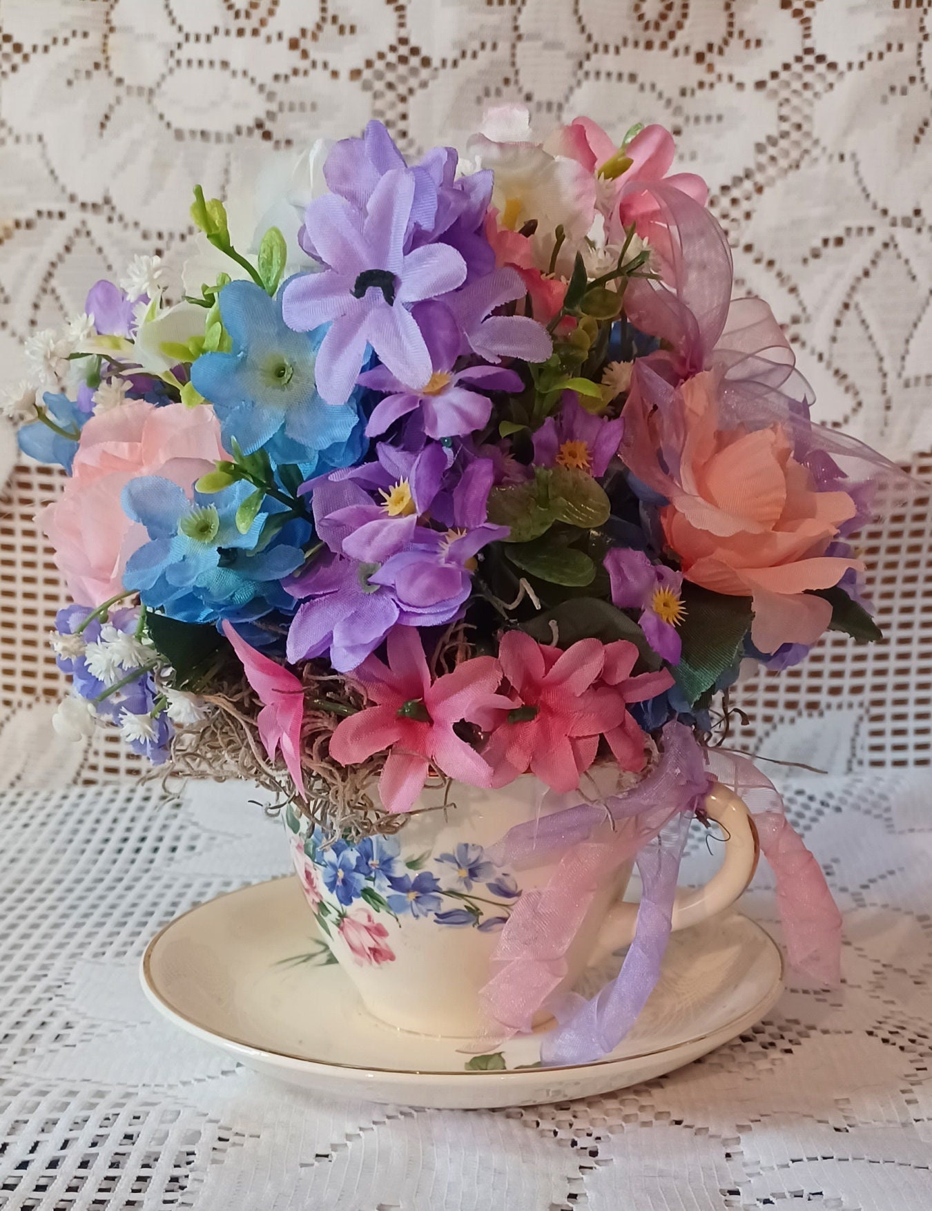 Cup 'O Flowers Perfect Gift for Mother's Day/Anytime