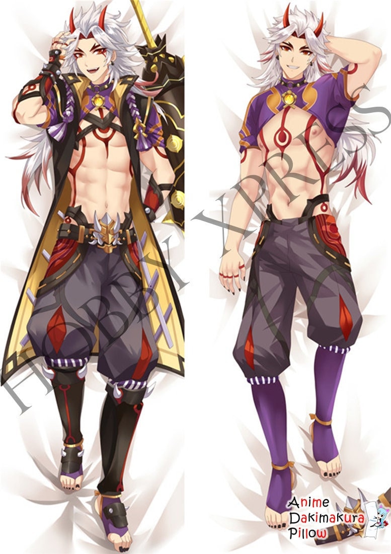 Buy Genshin Impact Diluc Dakimakura Anime Body Pillow Cover Case Online in  India  Etsy