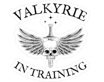 ACOTAR Valkyrie Vinyl Sticker, SJM, Sarah J Maas, Nessian