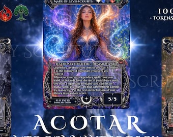 ACOTAR MTG Proxy Commander Deck