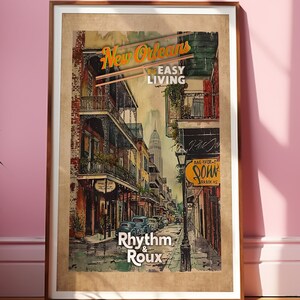 El encanto de Crescent City: impresiones artísticas de Nueva Orleans y el barrio francés