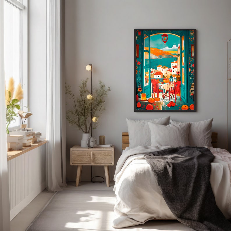 Henri Matisse Leinwandbild - Open Window Kunstwerk 60x80cm