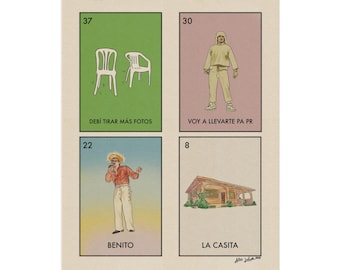 BAD BUNNY, 5 digital album covers, A2 Digital Printable, Poster, Home Decor, Latin Urban, Reggaeton, Wall Art Cover