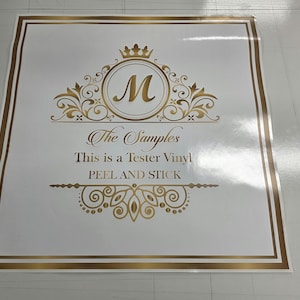 Vinyl Decal Sample for Dancefloor (24in x 24in)