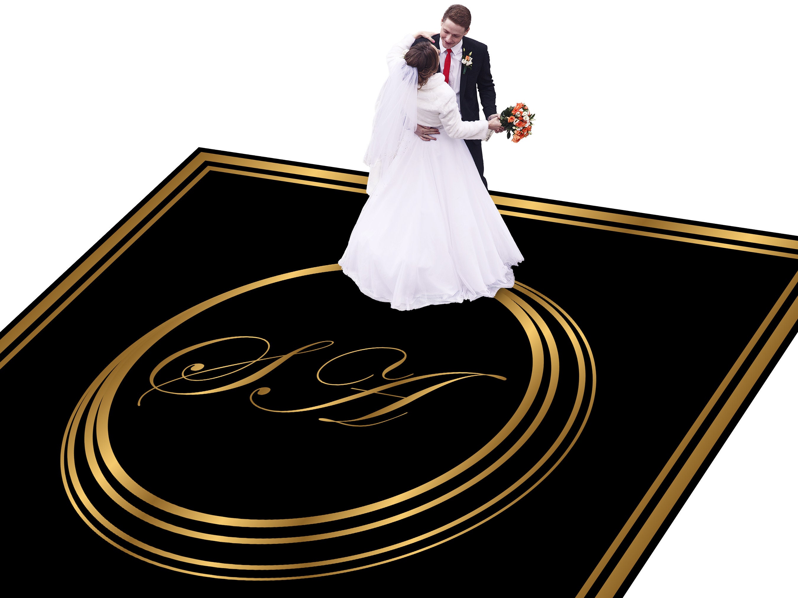 Full Print Custom Wedding Decal Dance Floor Wrap Gloss Etsy