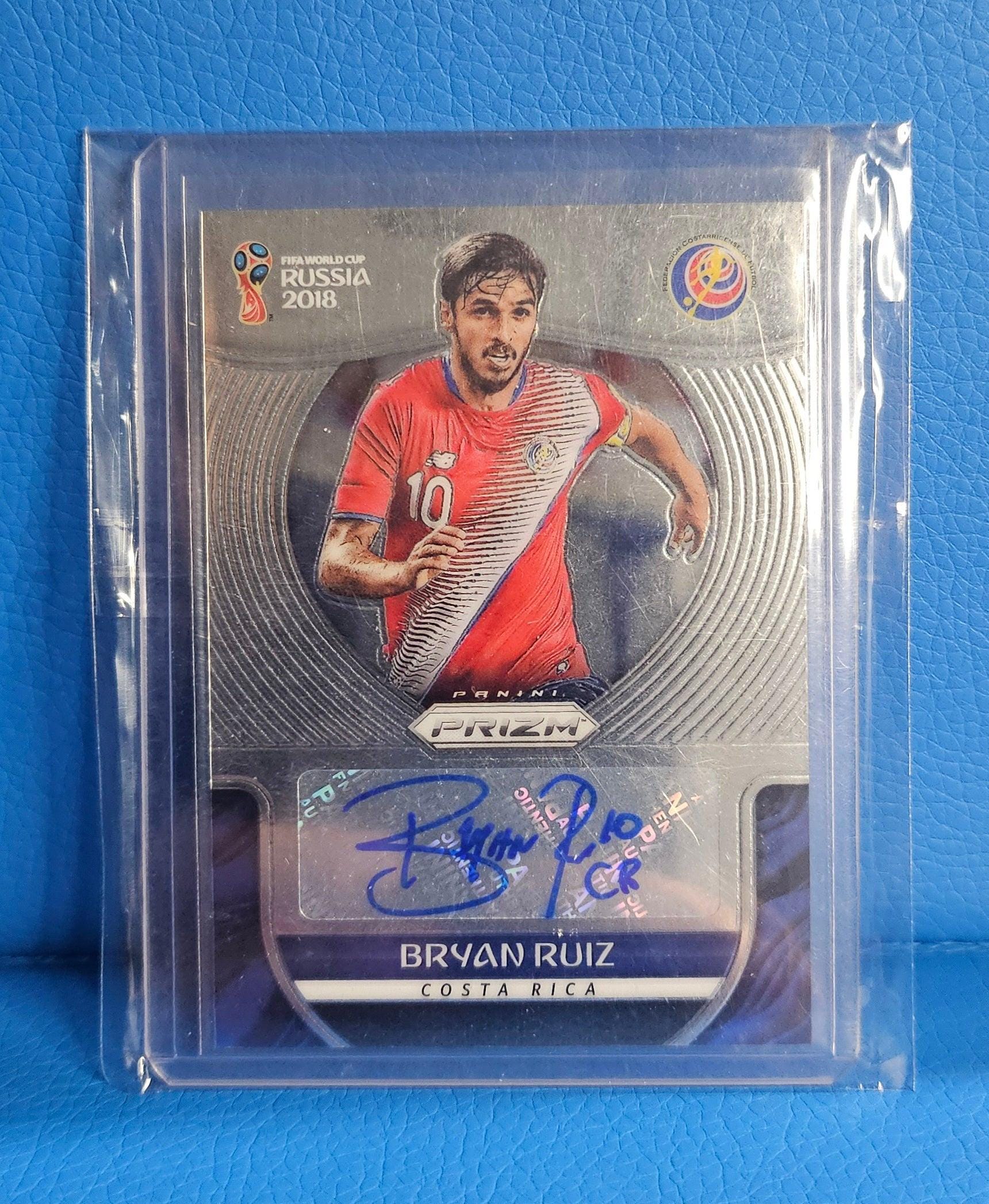 2018 PRIZM WORLD CUP Alvaro MORATA Spain AUTO SIGNATURE CARD