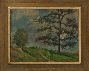 Jane Peterson (American, 1876–1965) – Landscape Oil on Canvas