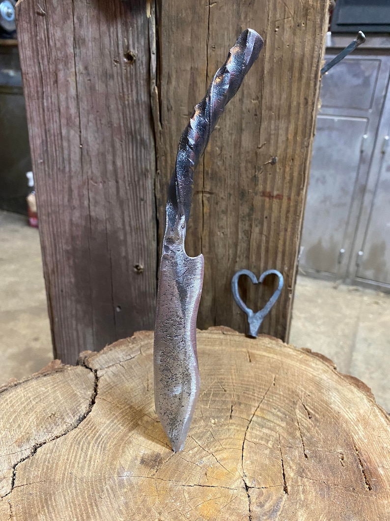 Hand Rebar Knife Etsy