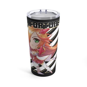 League of Legends - MFortune Chibi Fanart | Tumbler 20oz | Water | Stainless Steel | MOBA | Gift|Gamer Gift | Hand Drawn Art | Glossy Finish