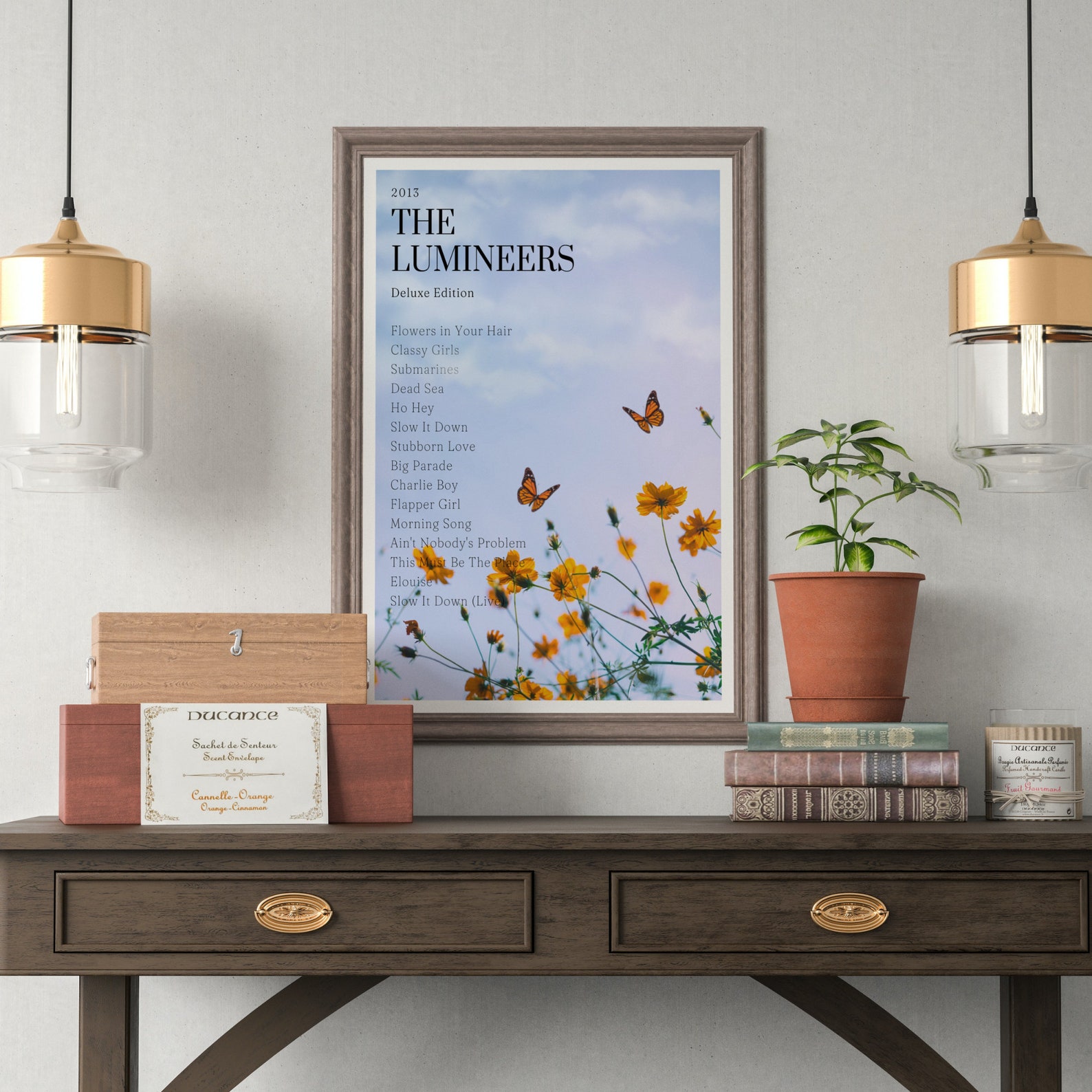 The Lumineers Poster the Lumineers Album Tracklist Poster Etsy