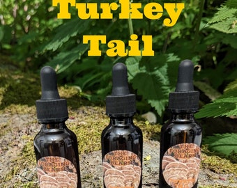 Turkey Tail tincture Dual extraction