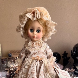Doll Vintage Gothic Antique Repainted Original Handmade
