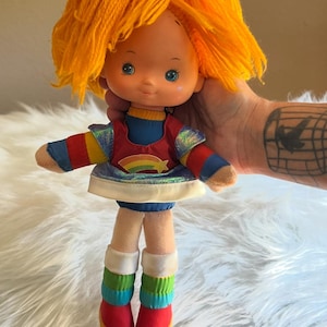 Regenbogen Brite Vintage Puppe