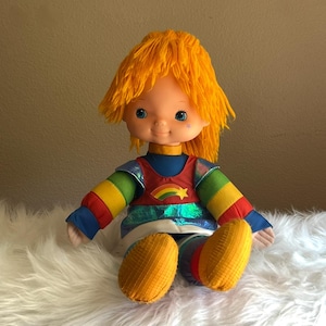 Regenbogen Brite Vintage Puppe