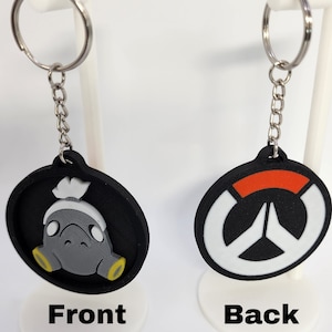 Roadhog Keychain 3D Printed - Double Sided