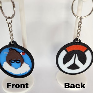 Mei Keychain 3D Printed - Double Sided