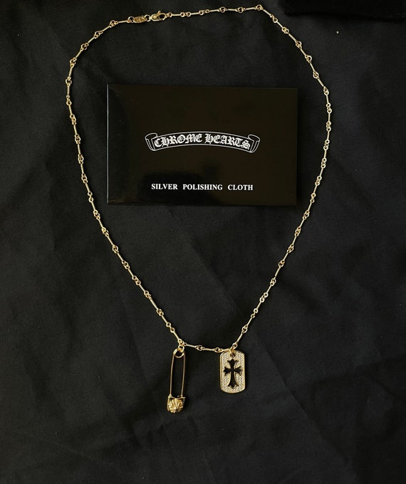 Authenticity Check? Chrome Hearts Pendant Necklace. They are selling for  $200 USD and don't know if it's authentic bc it was a gift. I think it says  2005 on the back. PLEASE